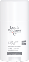 WIDMER Deo Dry Stick unparfümiert
