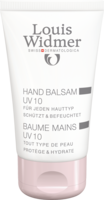 WIDMER Hand Balsam UV 10 o.P.