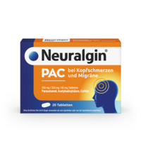 NEURALGIN PAC bei Kopfschmerzen und Migräne Tabl.