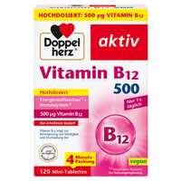 DOPPELHERZ Vitamin B12 500 Tabletten