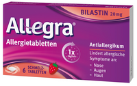 ALLEGRA Allergietabletten 20 mg Schmelztabletten