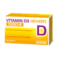 VITAMIN D3 HEVERT 1000 I.E. Tabletten