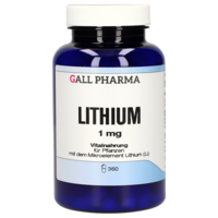 LITHIUM 1 mg GPH Kapseln