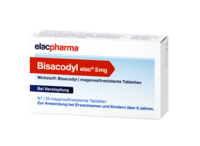 BISACODYL elac 5 mg magensaftresistente Tabletten