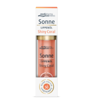 SONNE Lippenöl shiny coral LSF 50